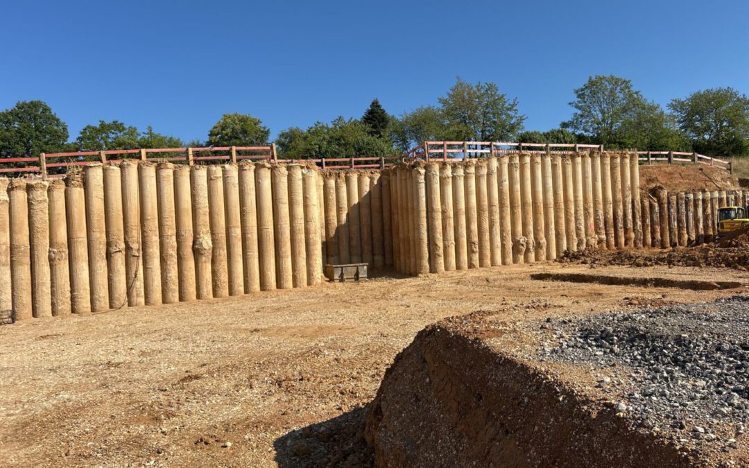 Bauvorhaben Tiefgarage mit Wohnbebauung