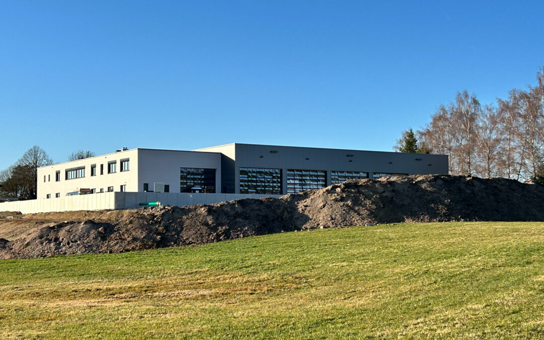 Neubau einer Wasch- und Abstellhalle für Omnibusse – Fertiggestellung